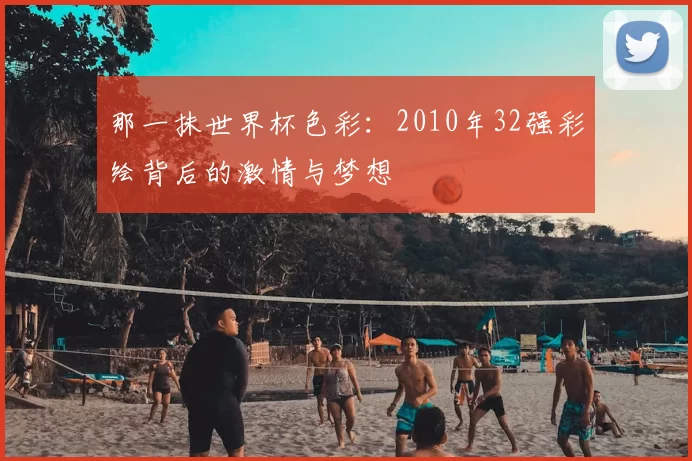 那一抹世界杯色彩：2010年32强彩绘背后的激情与梦想