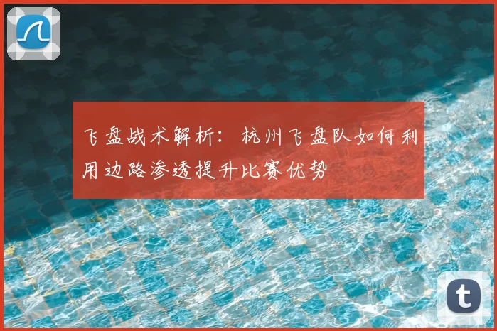 飞盘战术解析：杭州飞盘队如何利用边路渗透提升比赛优势