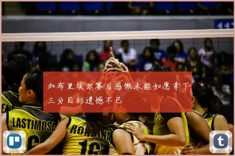 加布里埃尔赛后感慨未能如愿拿下三分目标遗憾不已