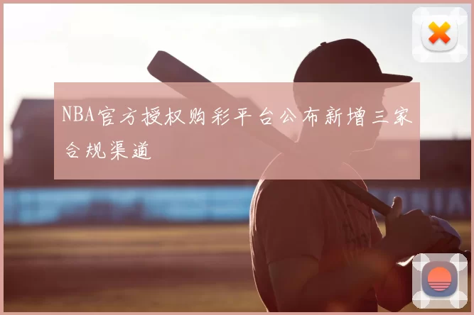 NBA官方授权购彩平台公布新增三家合规渠道